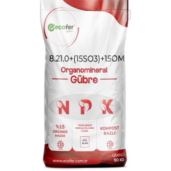 ECOFER 8-21-0+15(SO3)+15OM